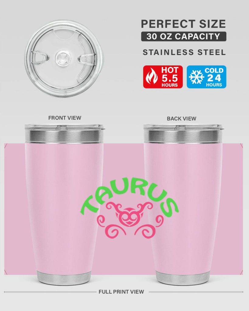 Taurus 493#- zodiac- Tumbler