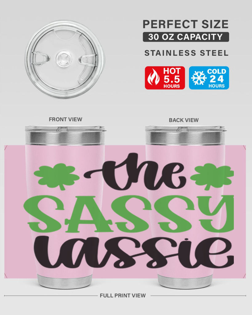 The Sassy Iassie Style 26#- St Patricks Day- Tumbler