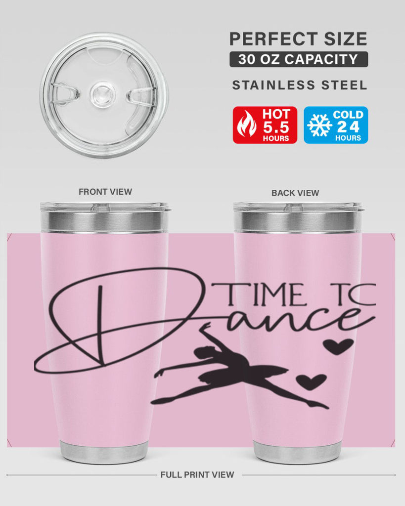 Time to Dance 85#- ballet- Tumbler