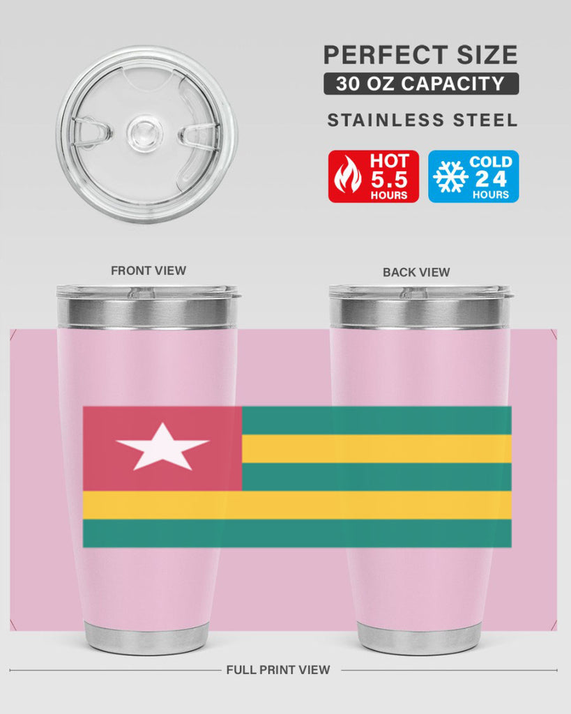 Togo 21#- world flags- Tumbler