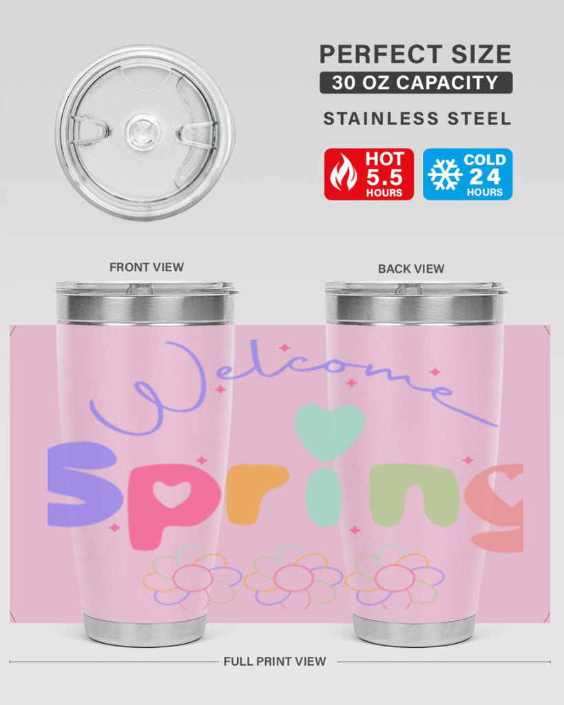 Welcome Spring583#- spring- Tumbler