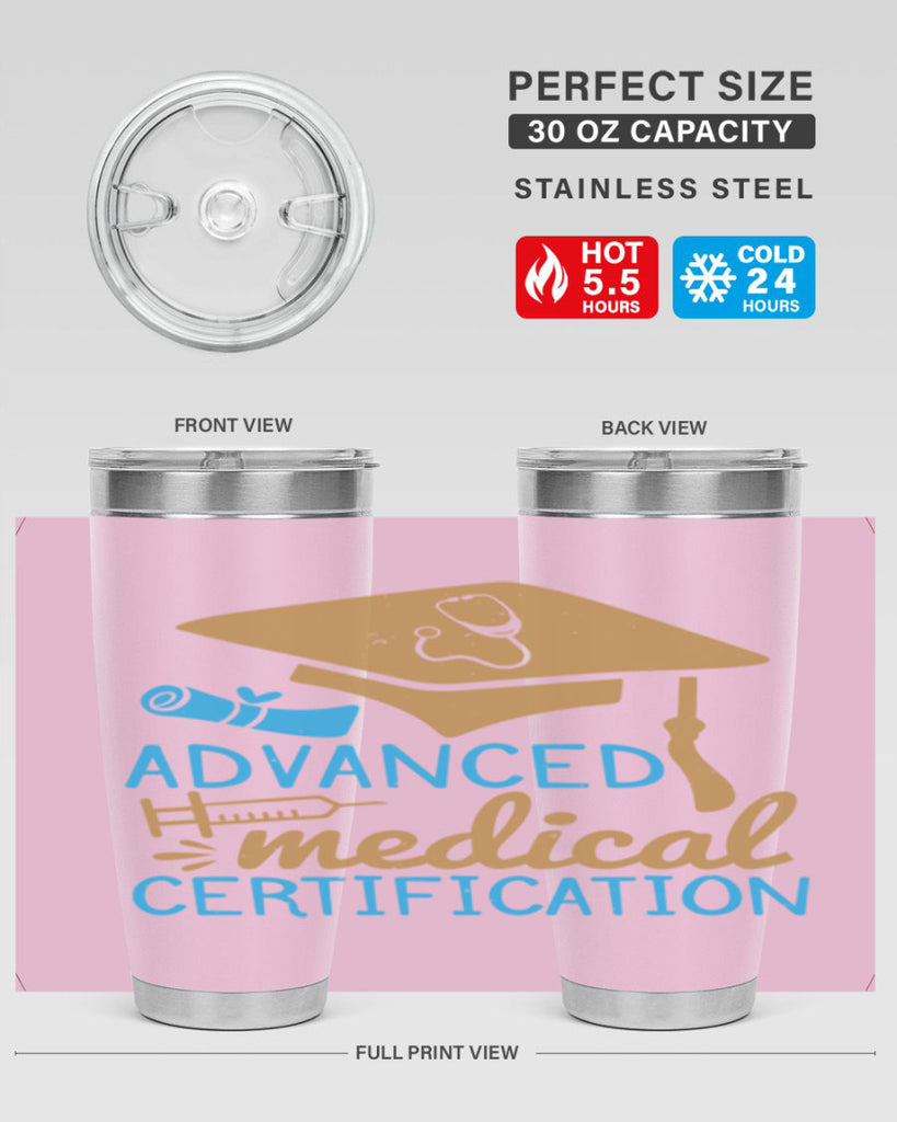 advanced medical certification Style 50#- medical- tumbler