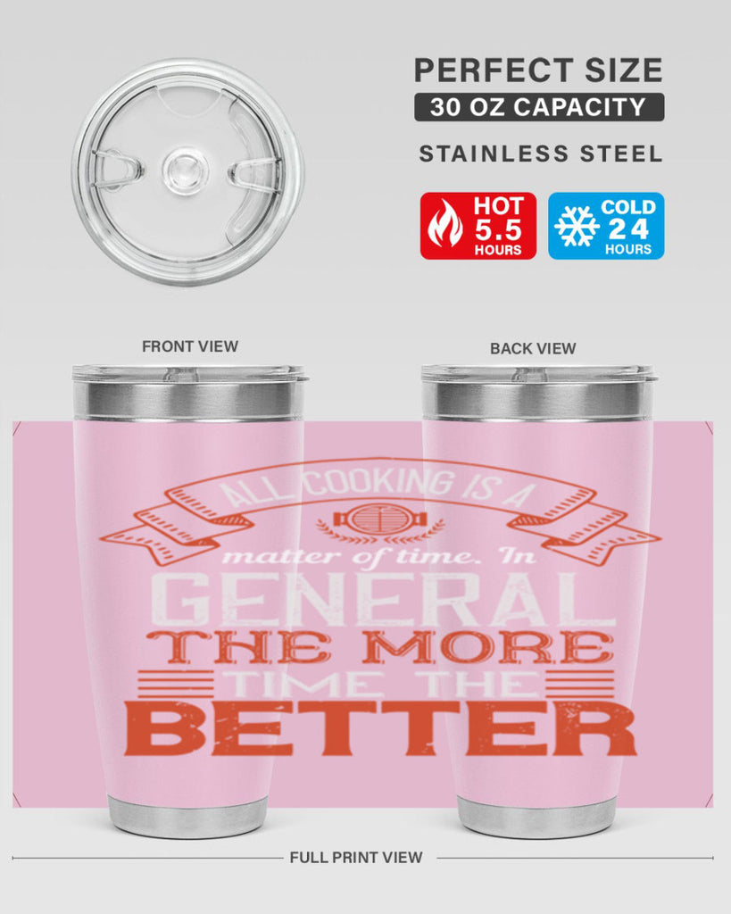 all cooking is a matter of time in general the more time the better 39#- cooking- Tumbler