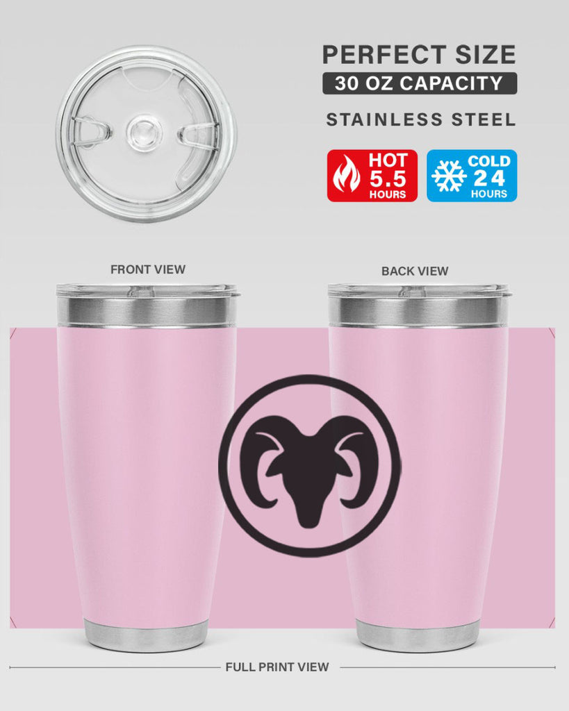 aries 131#- zodiac- Tumbler