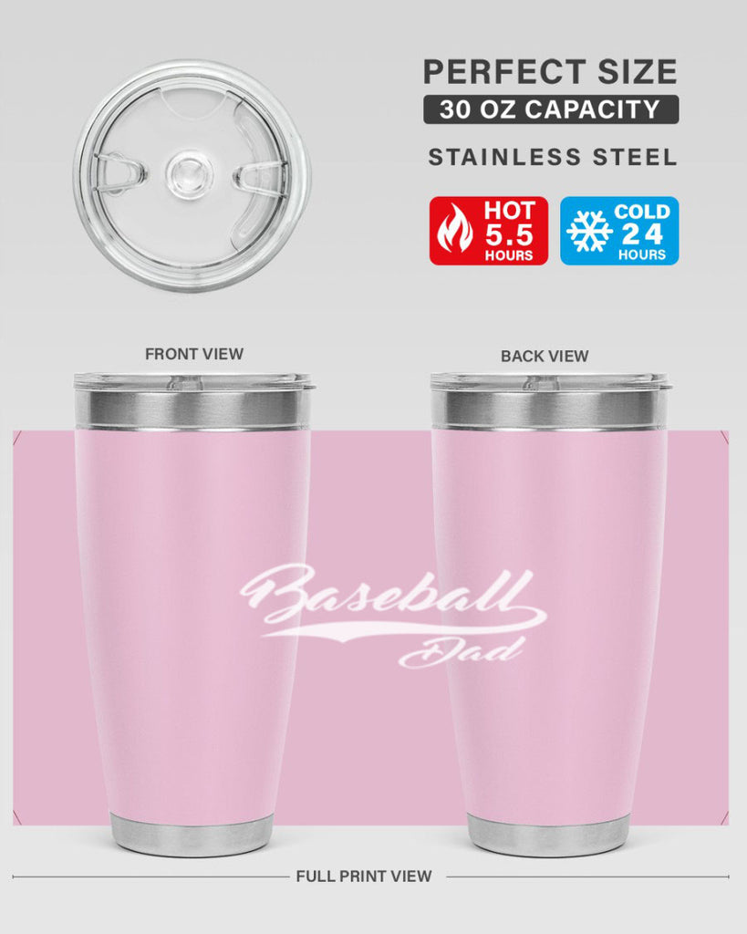 baseball dadi 50#- dad- Tumbler
