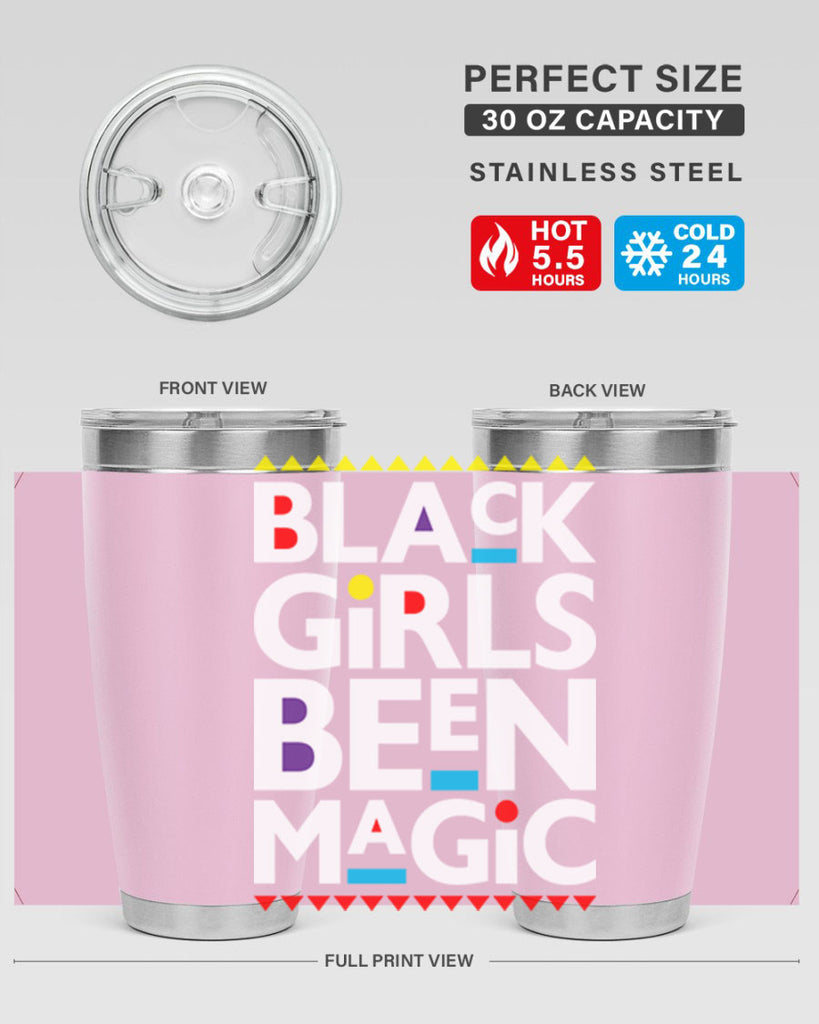 black girls been magic 243#- black words phrases- Cotton Tank