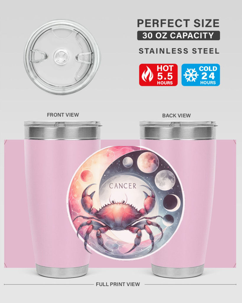 cancer 166#- zodiac- Tumbler