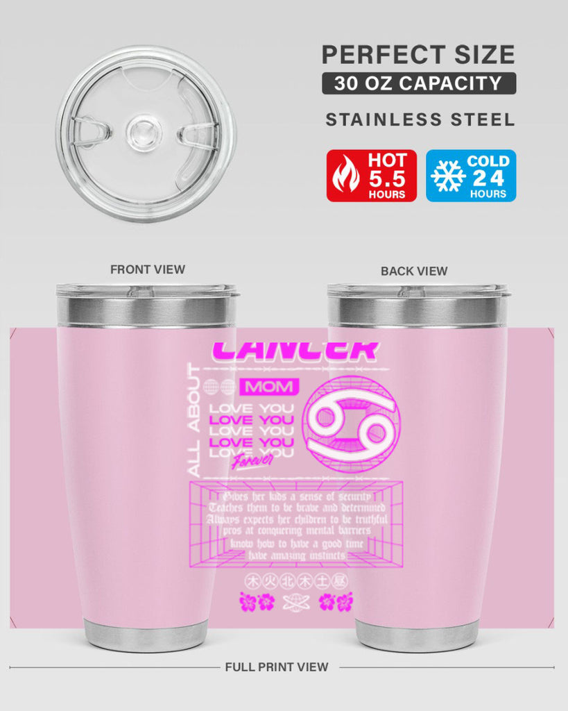 cancer 176#- zodiac- Tumbler
