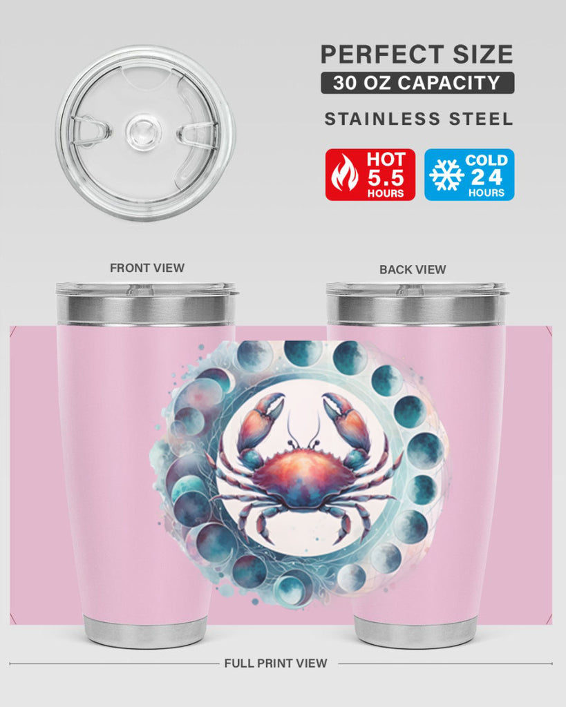 cancer 179#- zodiac- Tumbler