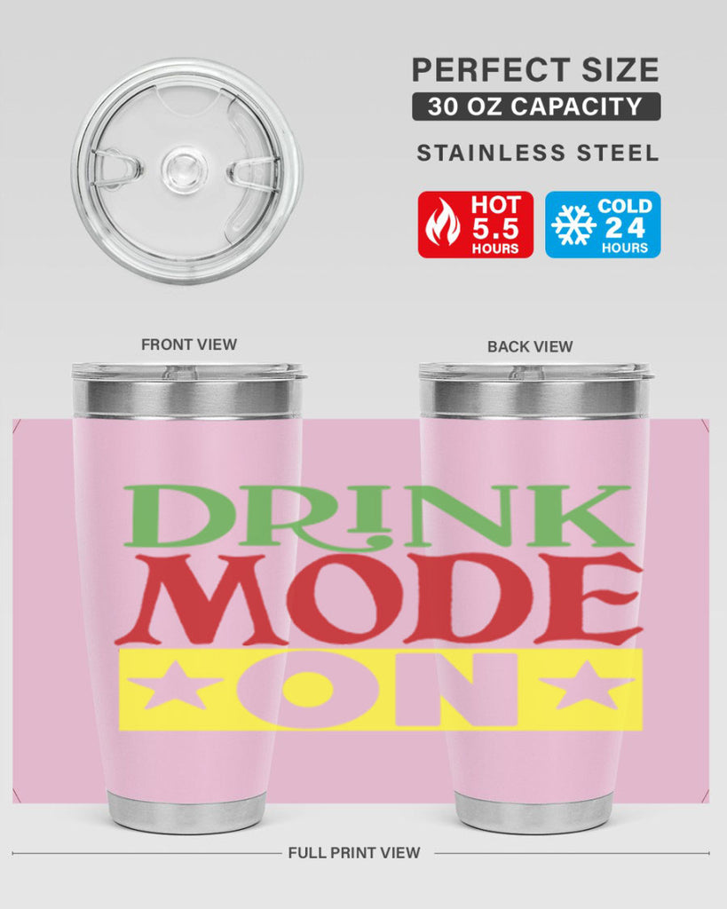 drink mode on 2#- cinco de mayo- Tumbler