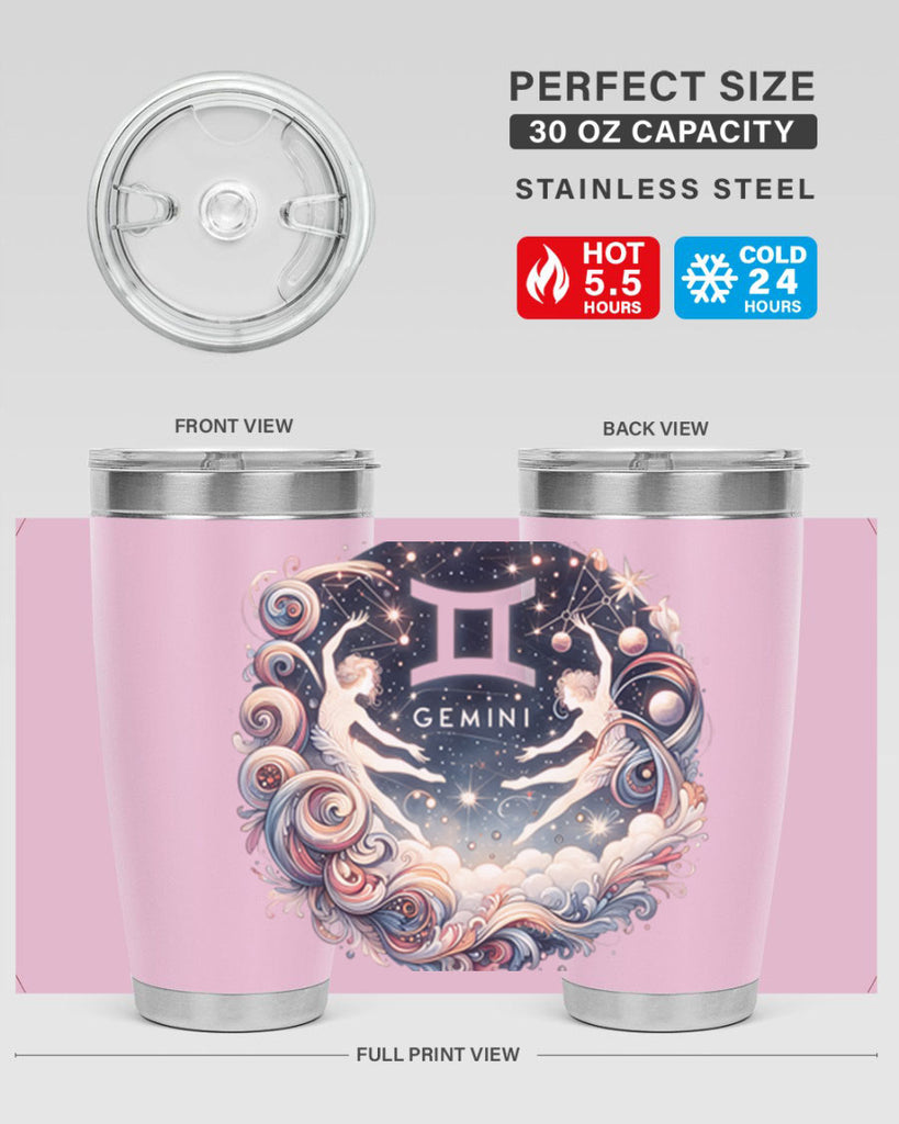 gemini 248#- zodiac- Tumbler