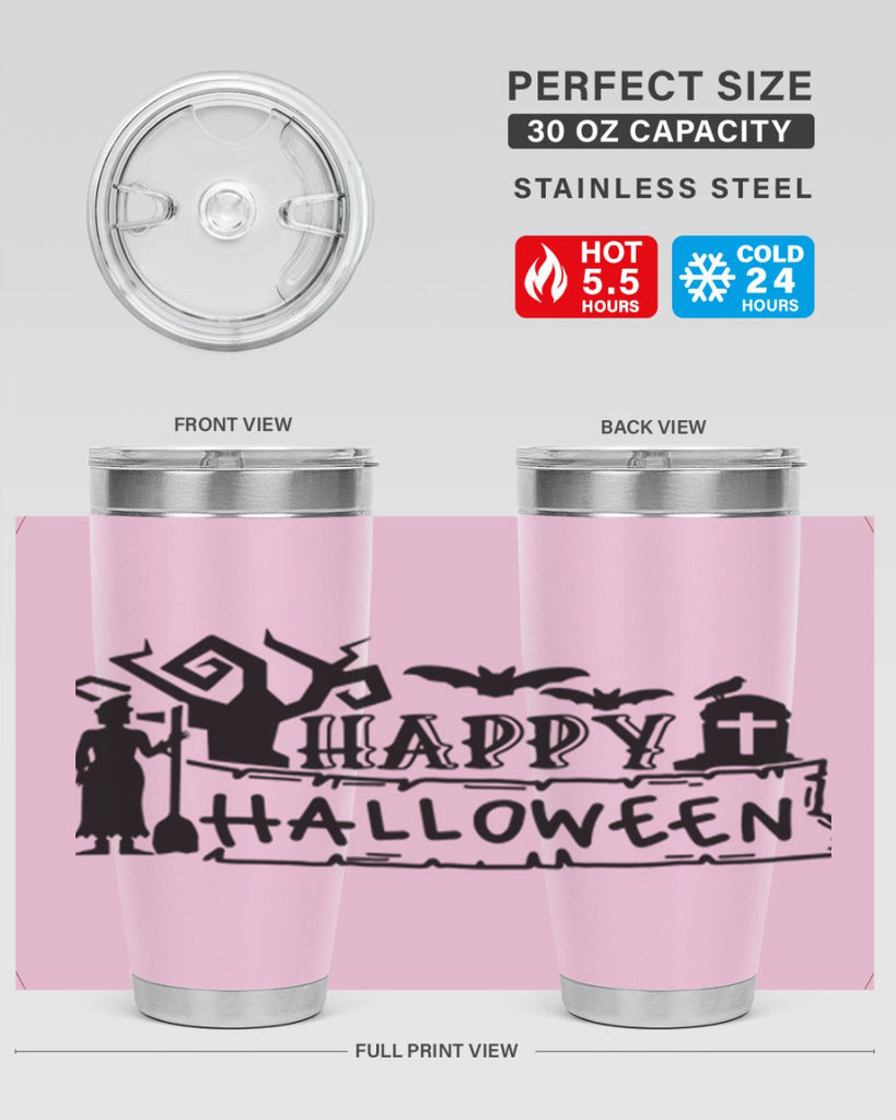happy halloween 69#- halloween- Tumbler