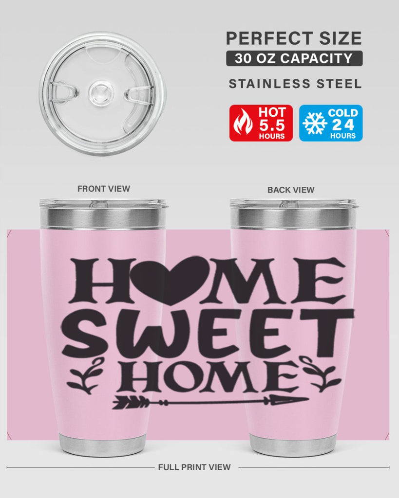 home sweet home 27#- home- Tumbler