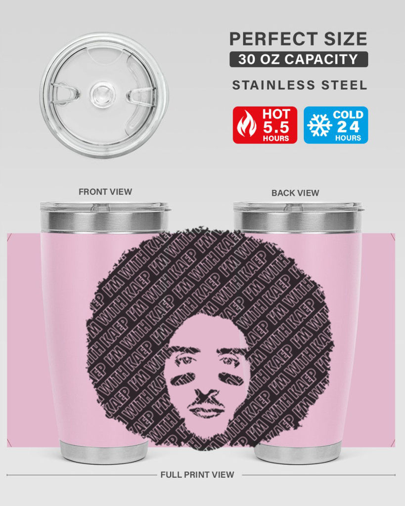imwithkaep 24#- black men - boys- tumbler