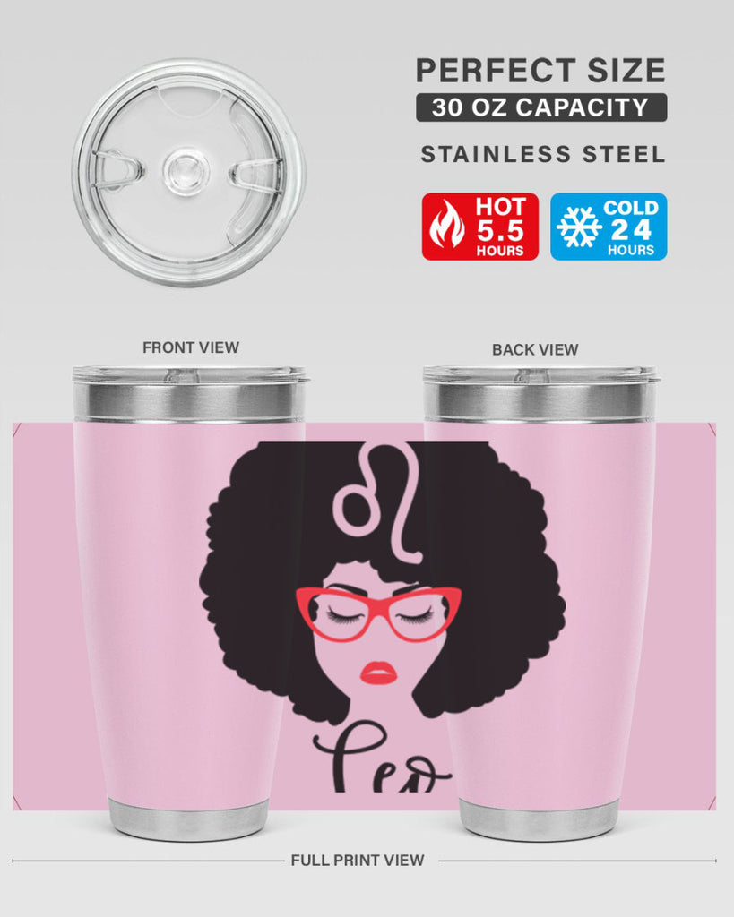 leo 298#- zodiac- Tumbler