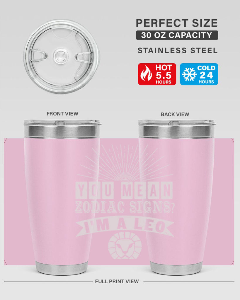leo 309#- zodiac- Tumbler
