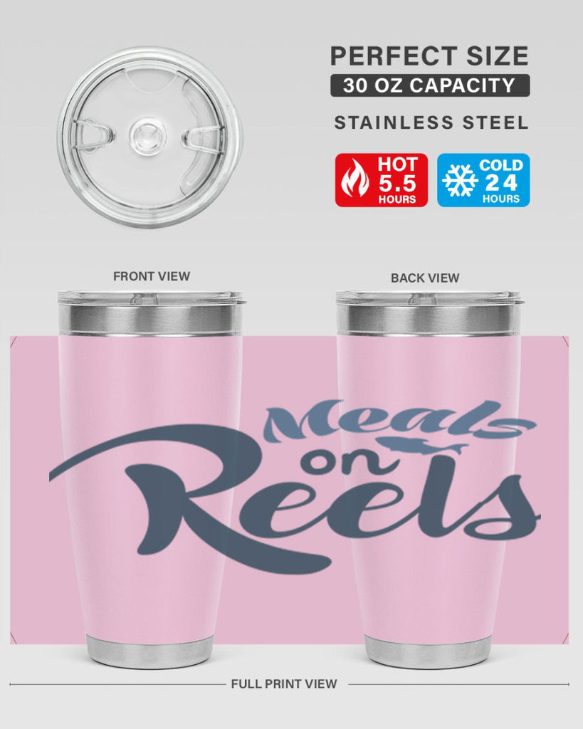 meals on 53#- fishing- Tumbler