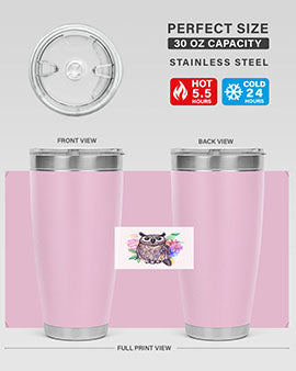 owl 3#- owl- Tumblers