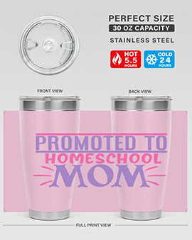 promoted to homeschool mom Style 49#- corona virus- Tumbler