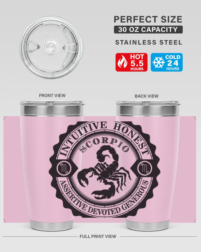 scorpio 31#- zodiac- Tumbler