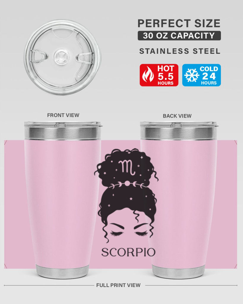 scorpio 453#- zodiac- Tumbler