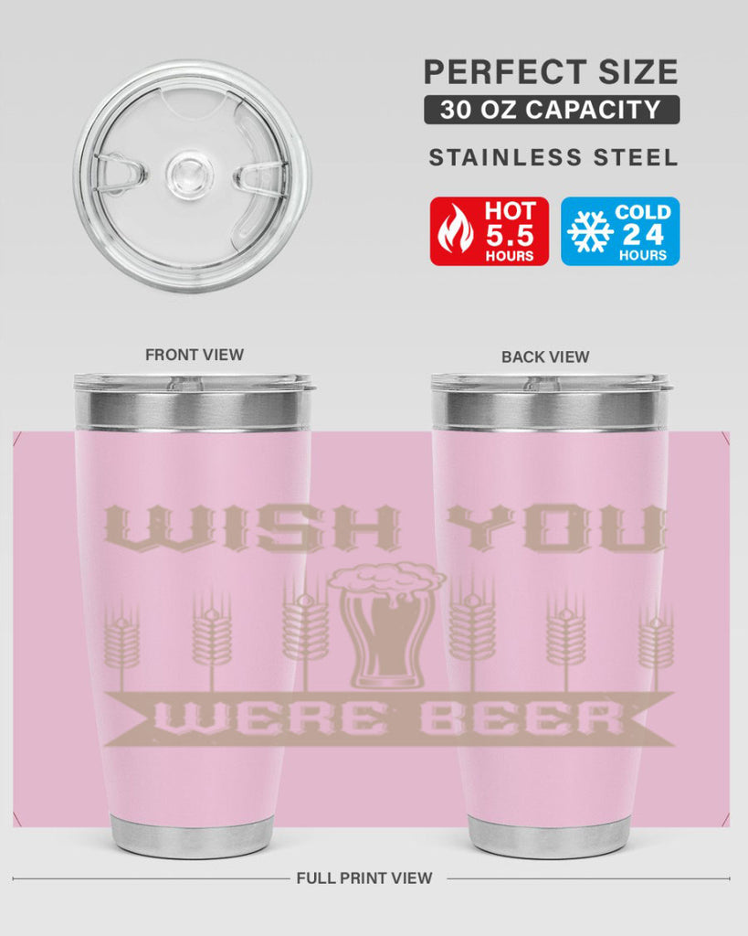 wish you were beerr 1#- beer- Tumbler