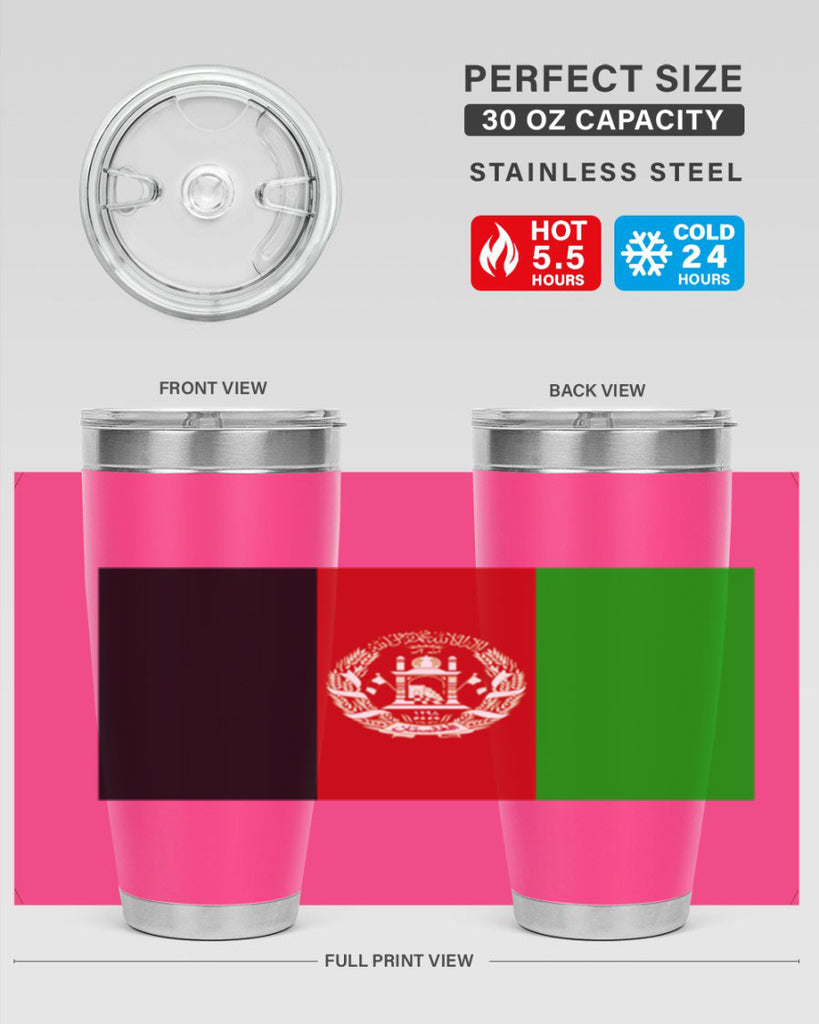 Afghanistan 197#- world flags- Tumbler