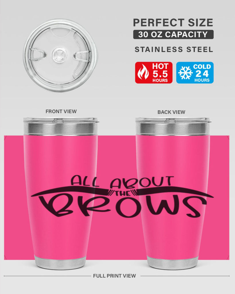 All About The Brows Style 147#- make up- Tumbler