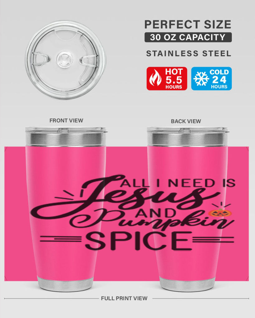 AllineedisJesus 6#- fall- Tumbler