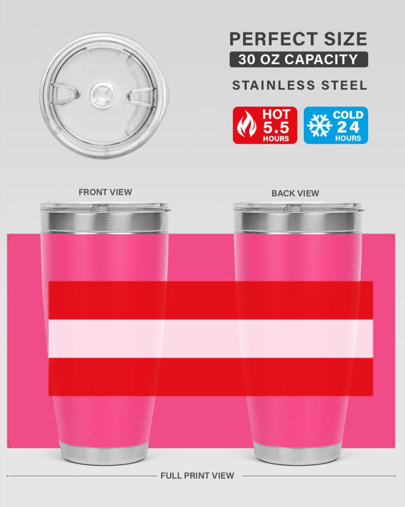Austria 188#- world flags- Tumbler