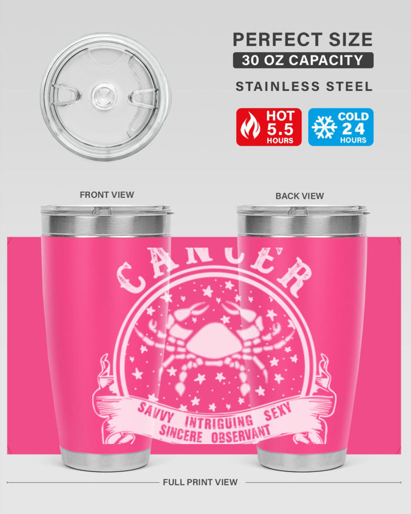 Cancer 14#- zodiac- Tumbler