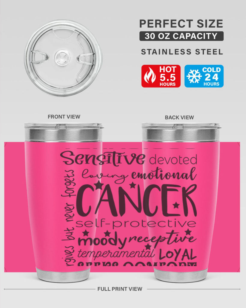 Cancer 565#- zodiac- Tumbler