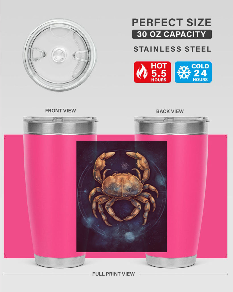 Cancer 57#- zodiac- Tumbler