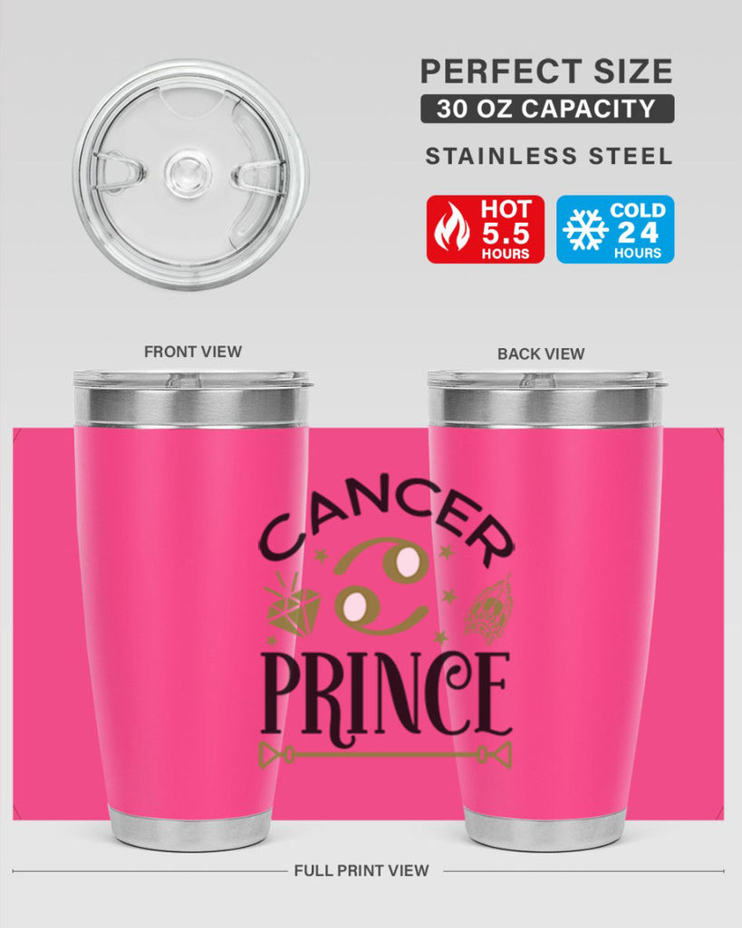 Cancer prince 159#- zodiac- Tumbler