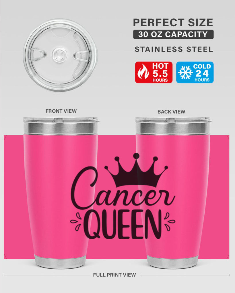 Cancer queen 161#- zodiac- Tumbler