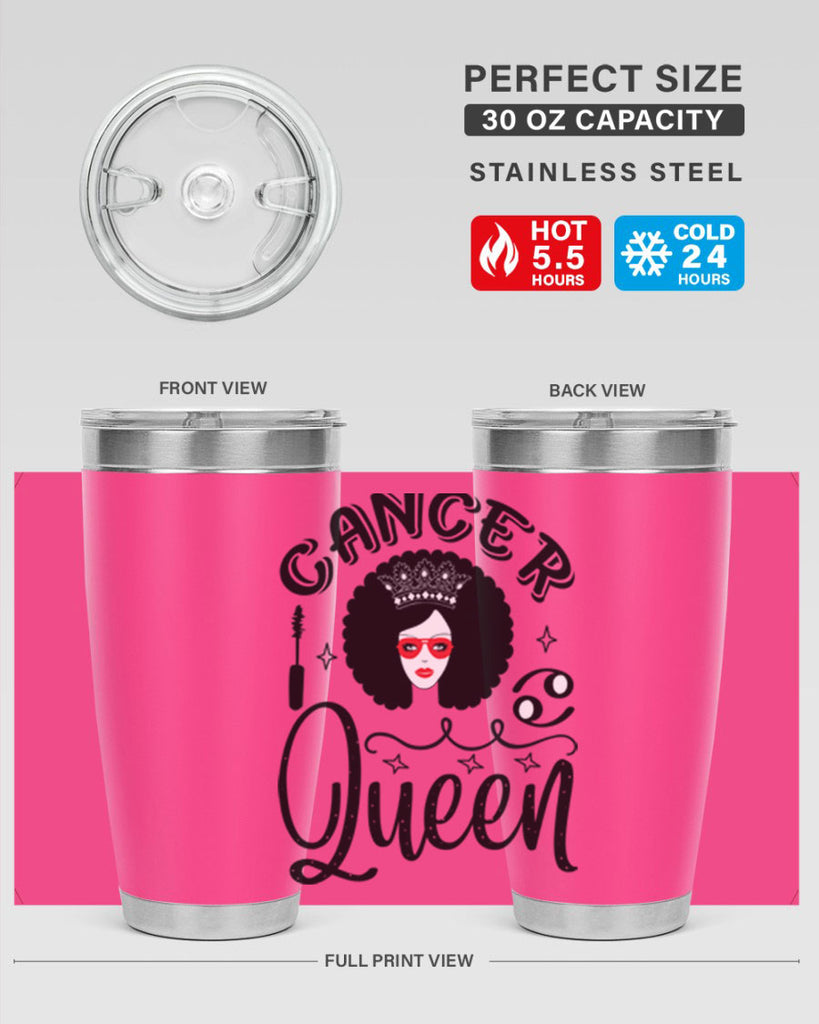 Cancer queen 162#- zodiac- Tumbler
