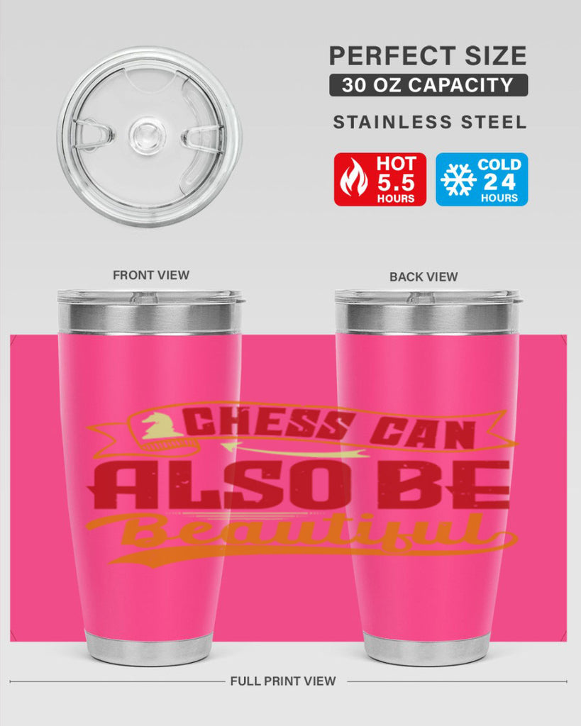Chess can also be beautiful 28#- chess- Tumbler
