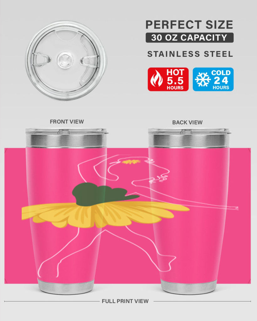 Cute Ballet Ballerino Girls Dancing Ballet 20#- ballet- Tumbler