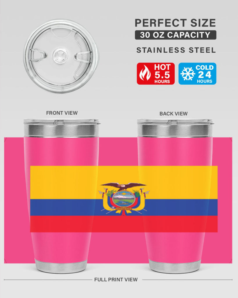 Ecuador 147#- world flags- Tumbler