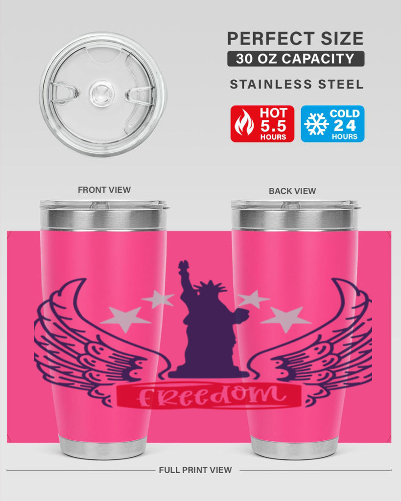 Freedom Style 150#- Fourt Of July- Tumbler