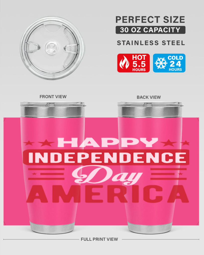 Happy independece day America Style 103#- Fourt Of July- Tumbler