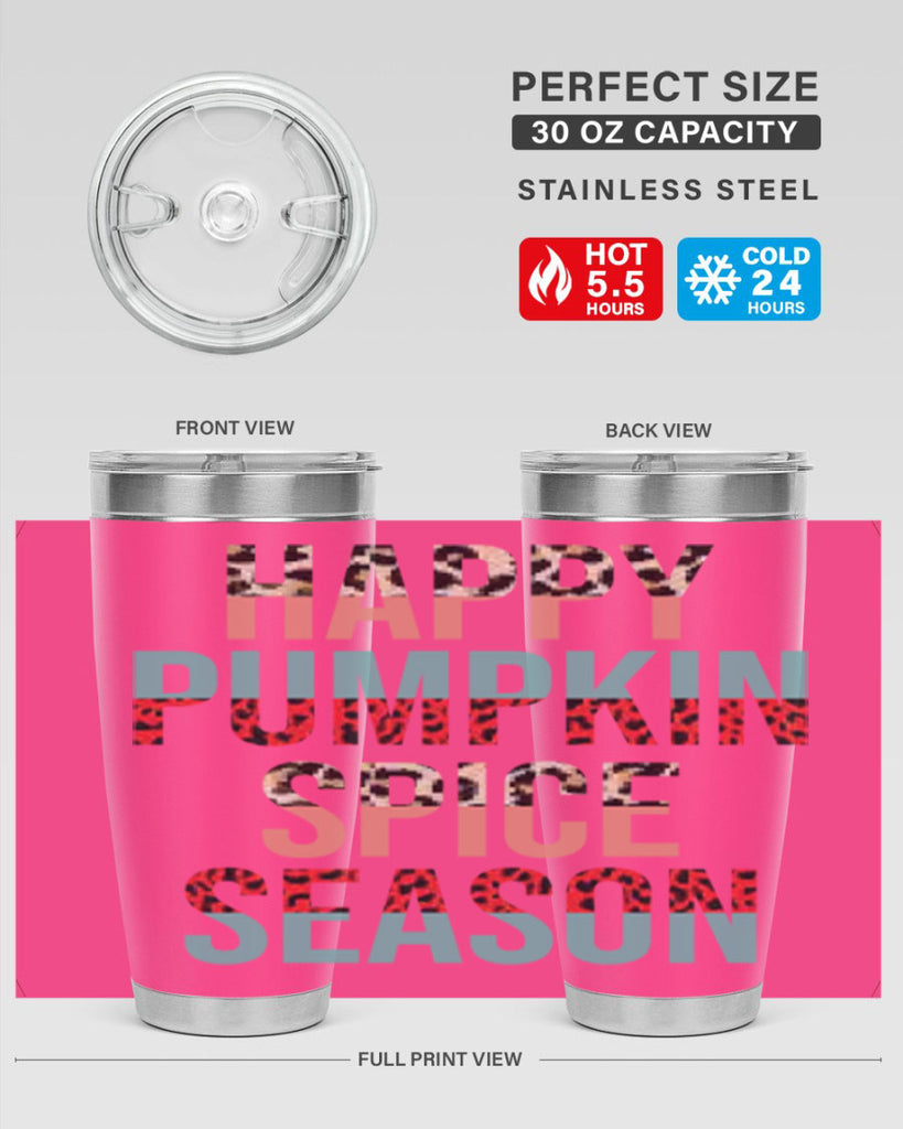 Happy pumpkin spice season 242#- fall- Tumbler