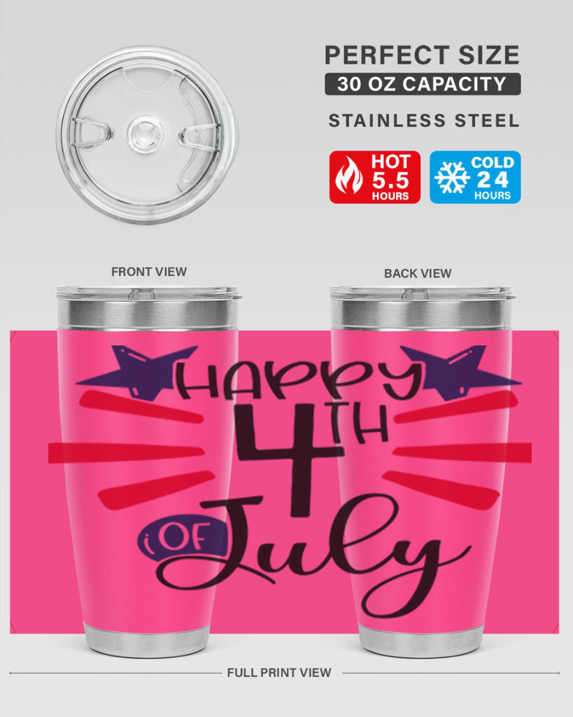 Happy th Of July Style 155#- Fourt Of July- Tumbler