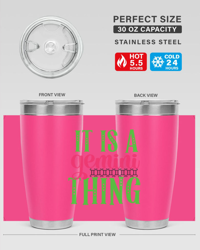 It is a gemini thing 254#- zodiac- Tumbler