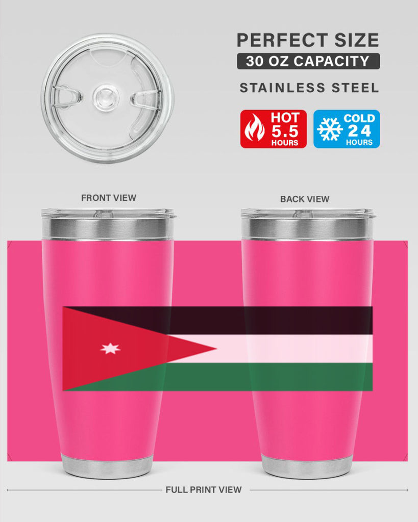 Jordan 112#- world flags- Tumbler