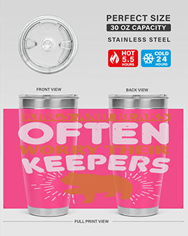 Kings and Bears often worry their Keepers 66#- Bears- Tumbler