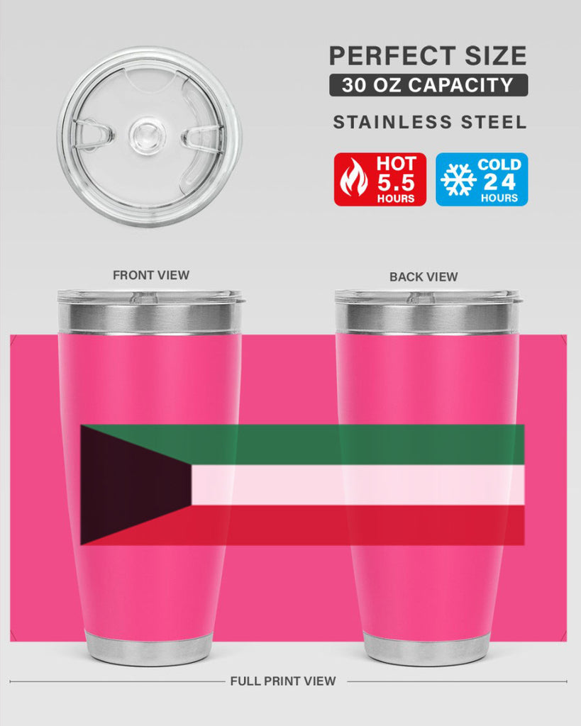 Kuwait 107#- world flags- Tumbler