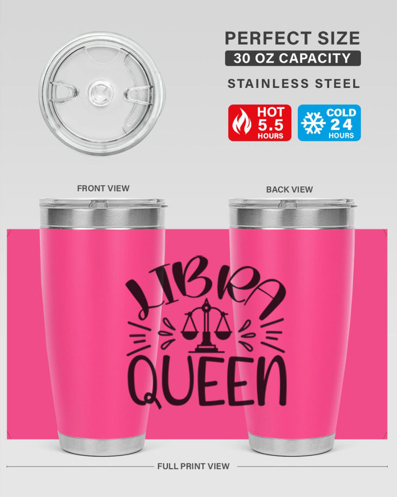 Libra queen 328#- zodiac- Tumbler