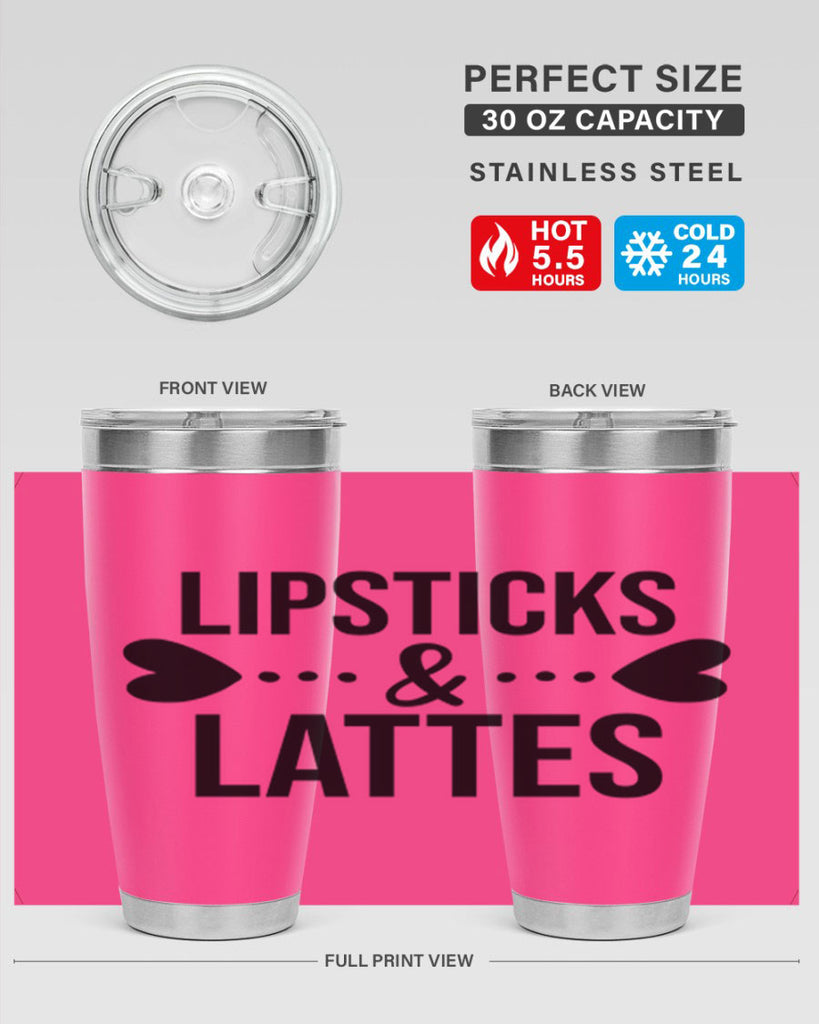 Lipsticks Lattes 114#- fashion- Cotton Tank