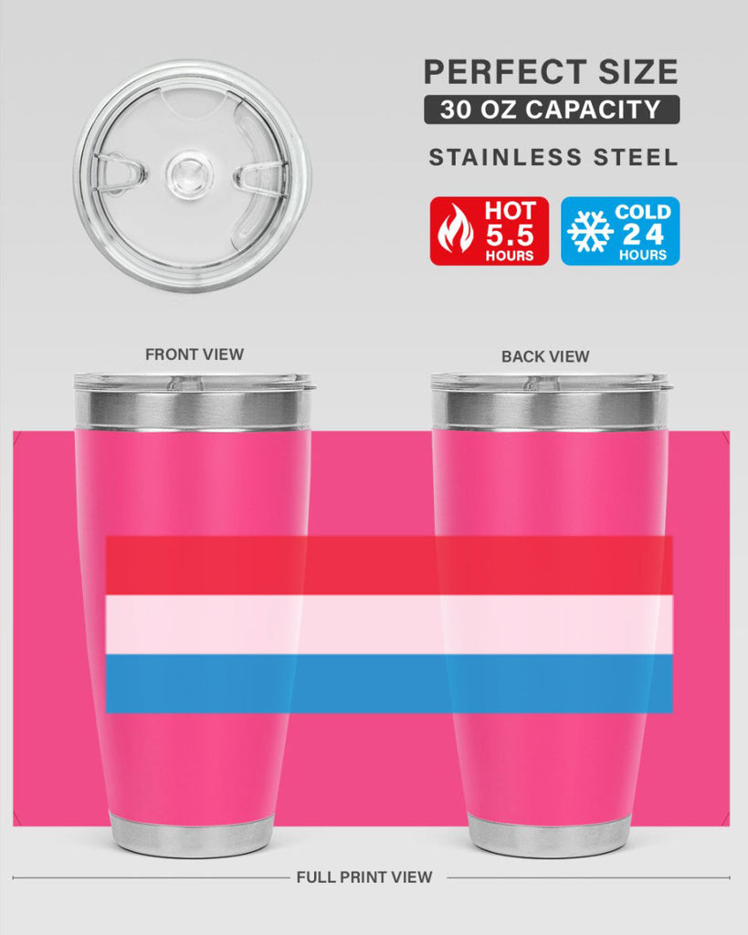 Luxembourg 97#- world flags- Tumbler